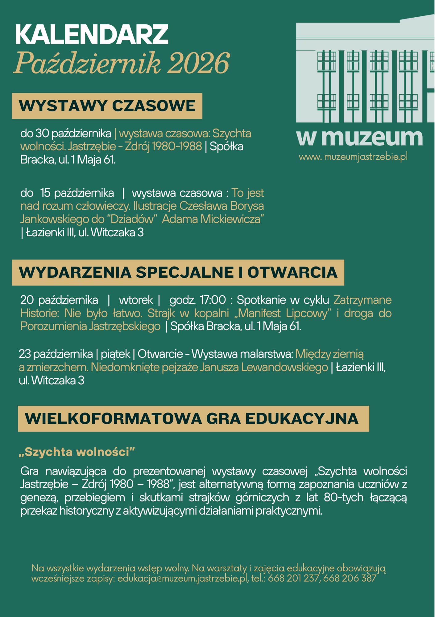 Cover of the museum bulletin — June 2026